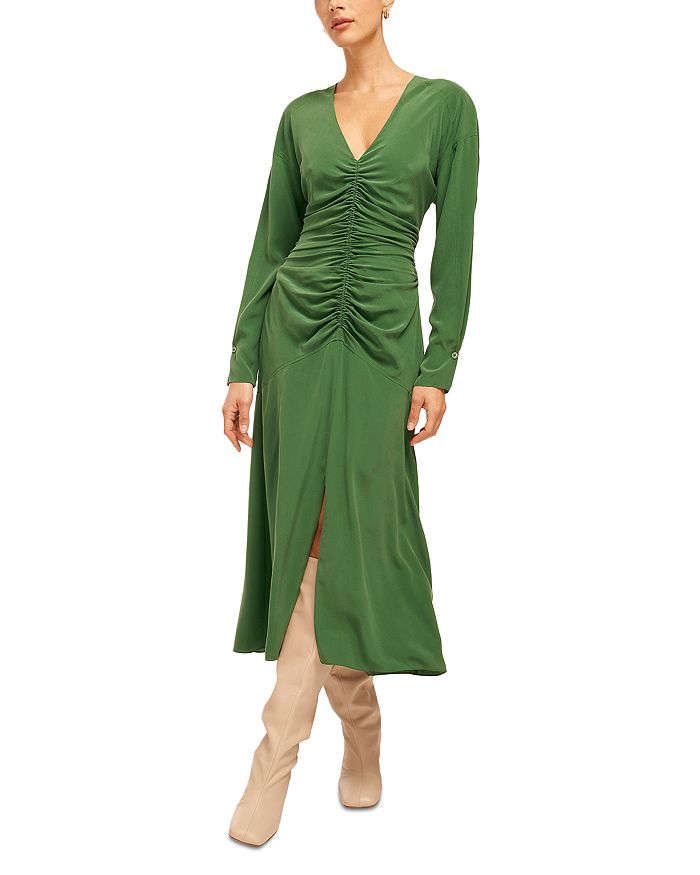 Equipment sale silk dress