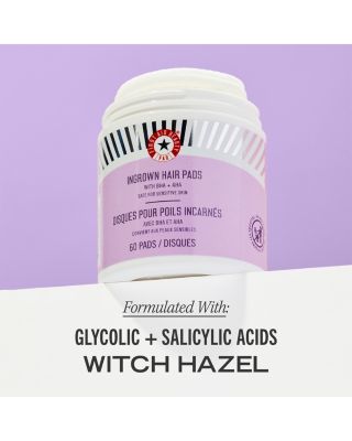 Ingrown Hair Pads with BHA & AHA