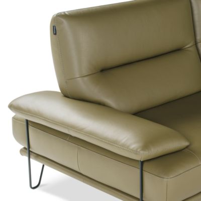 Amica 2-Piece Leather Sectional