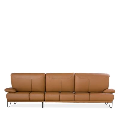 Amica 2-Piece Leather Sectional
