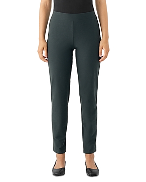 Shop Eileen Fisher Slim Fit Ankle Pants In Ivy