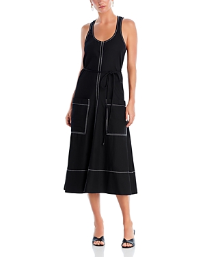 Shop Proenza Schouler White Label Lucy Dress In Black