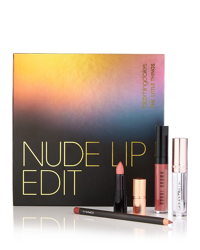 Bloomingdale's Nude Lip Edit Holiday Gift Set ($85 value) - 100% ...