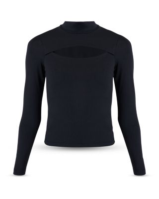 Emily Cutout Ribbed Top