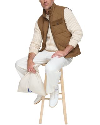 Barnet Quilted Corduroy Trimmed Water Resistant Vest