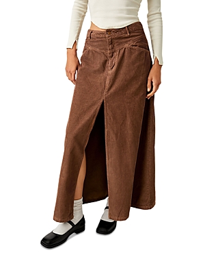 FREE PEOPLE COME AS YOU ARE CORDUROY SKIRT