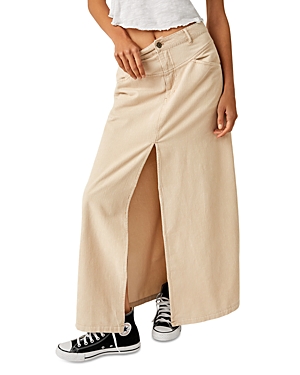 FREE PEOPLE COME AS YOU ARE CORDUROY SKIRT