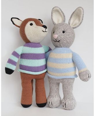 Knit Cotton Fox in Sweater - Ages 0+