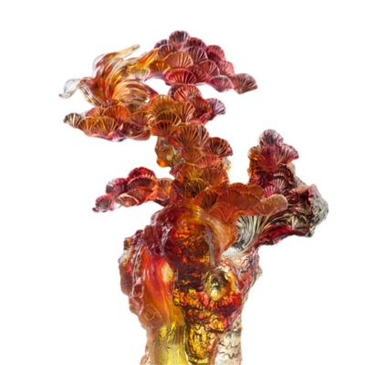 Evergreen Prosperity Crystal Figure