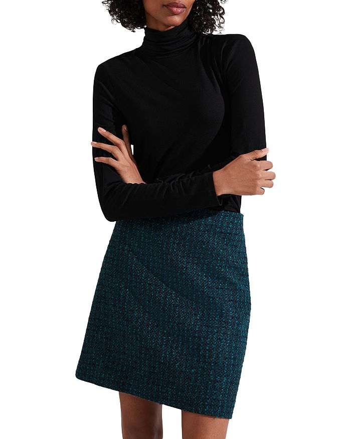 HOBBS LONDON Teia Tweed Pencil Skirt Bloomingdale's