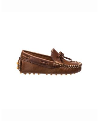  Contrasting Stitching Driver Loafer - Little Kid