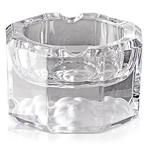 Rosenthal Versace Medusa Lumiere 3.25 Ashtray In Clear