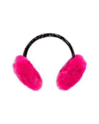 Girls' Faux Fur Earmuffs