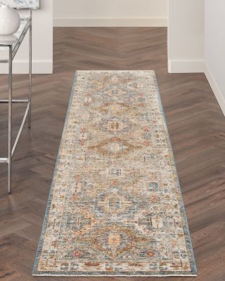 Sahar SHR01 Runner Area Rug, 2'3" x 10'2" 