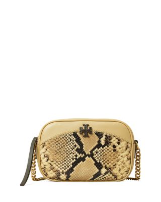 Tory Burch McGraw Snake Embossed Camera Bag | Bloomingdale's