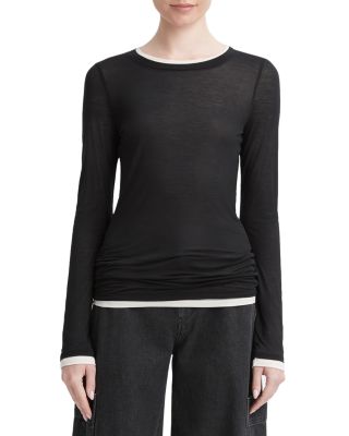 Vince - Double Layered Long Sleeve Tee