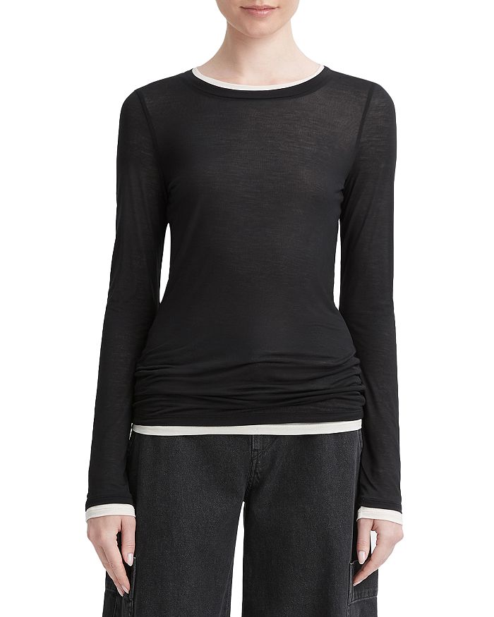 double swoosh long sleeve