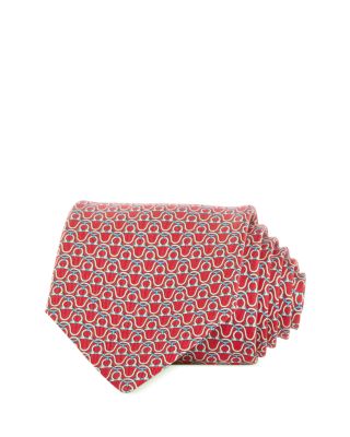 Ferragamo Silk Classic Gancini Link Tie