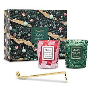 Voluspa Light Up The Holidays Candle Set