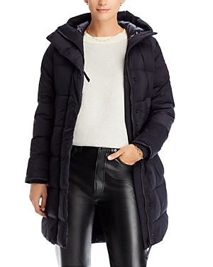 Canada Goose Alliston Down Coat In Black
