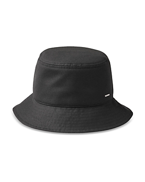 Shop Sandro Bob Water Repellent Bucket Hat In Black