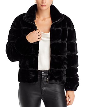 Love Token - Faux Fur Zip Jacket