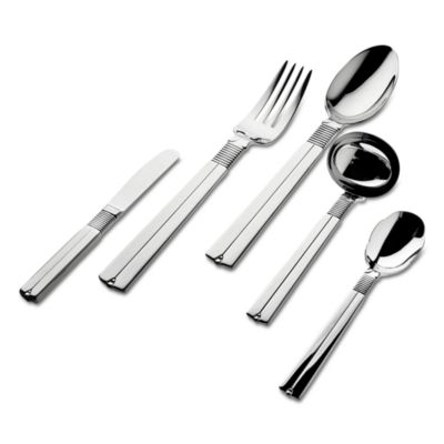 Ricci Argentieri - Artisan Stainless Steel 5 Piece Serving Set