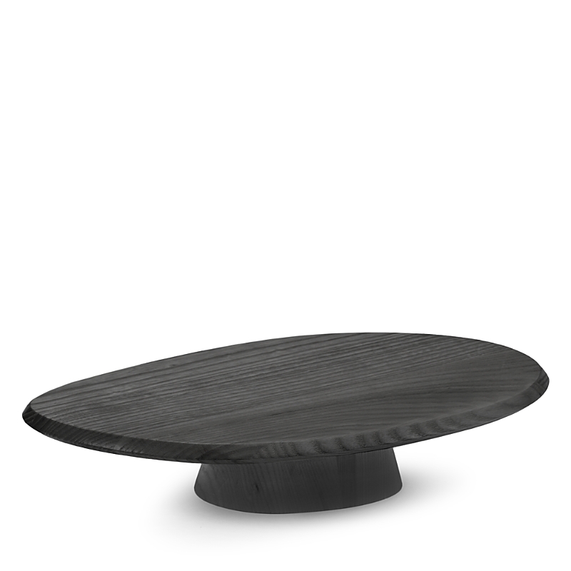 Serax X Kelly Wearstler Dune Low Footed Cake Stand In Black
