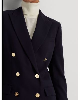 Wool Crepe Blazer