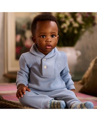 Ralph Lauren \"French Coverall\" Vポケ Amazon.com: POLO RALPH LAUREN Baby Boys French Rib Cotton