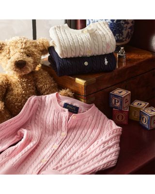 Girls' Cable-Knit Cardigan - Little Kid