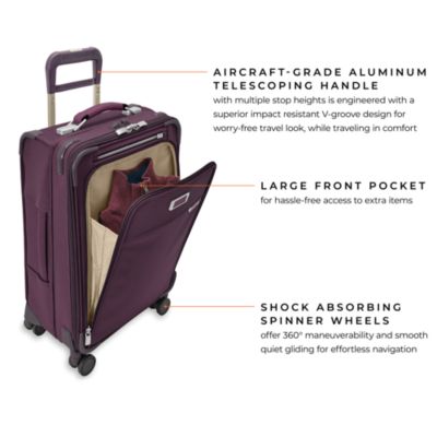Baseline Essential Carry On Spinner Suitcase
