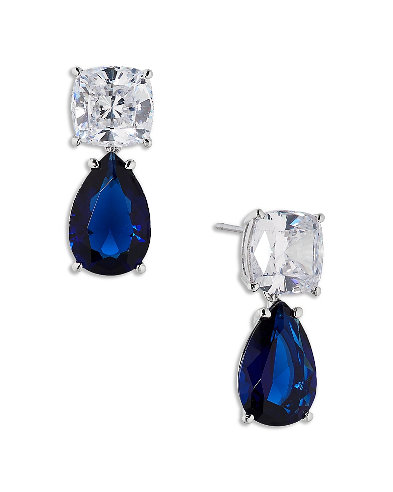 NADRI ROCKSTARS MIXED CUBIC ZIRCONIA DROP EARRINGS