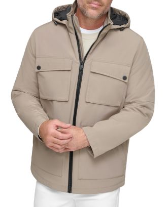 Andrew Marc Lauffeld Hooded Utility Jacket | Bloomingdale's