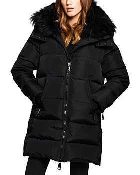   Essentials Women's Heavyweight Puffer Jacket with  Drawstring Waist, Black, X-Small : Clothing, Shoes & Jewelry