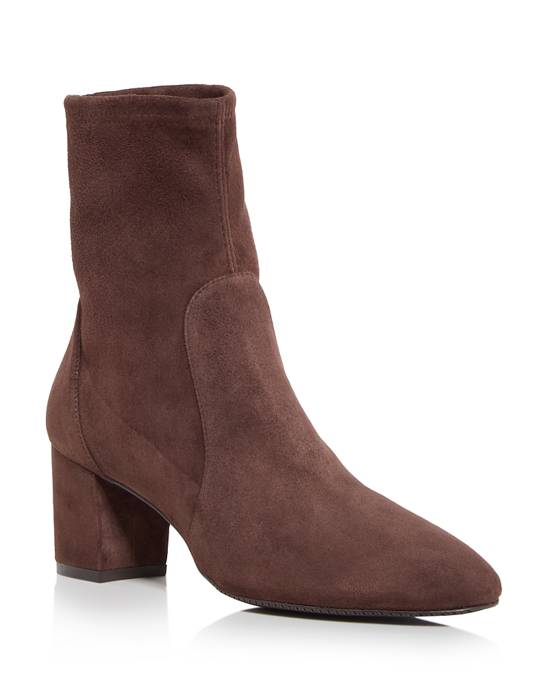 Shop Stuart Weitzman Women's Yuliana Block Heel Booties