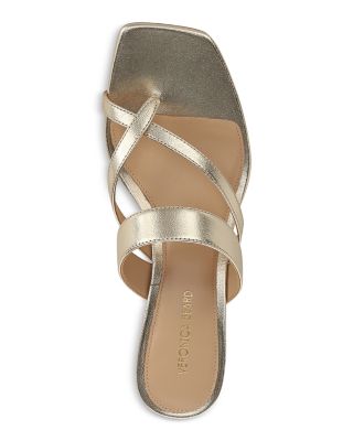 Women's Alanis Strappy Slip On Mid Heel Sandals