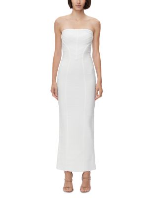 Hervé Léger - Icon Chevron Bustier Gown