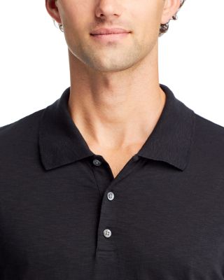 Bron Polo in Cosmos Slub Cotton