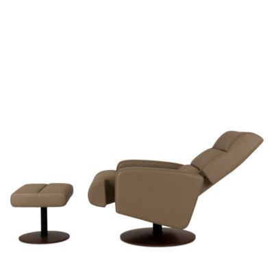 Lennox Leather Swivel Recliner