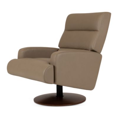 Lennox Leather Swivel Recliner