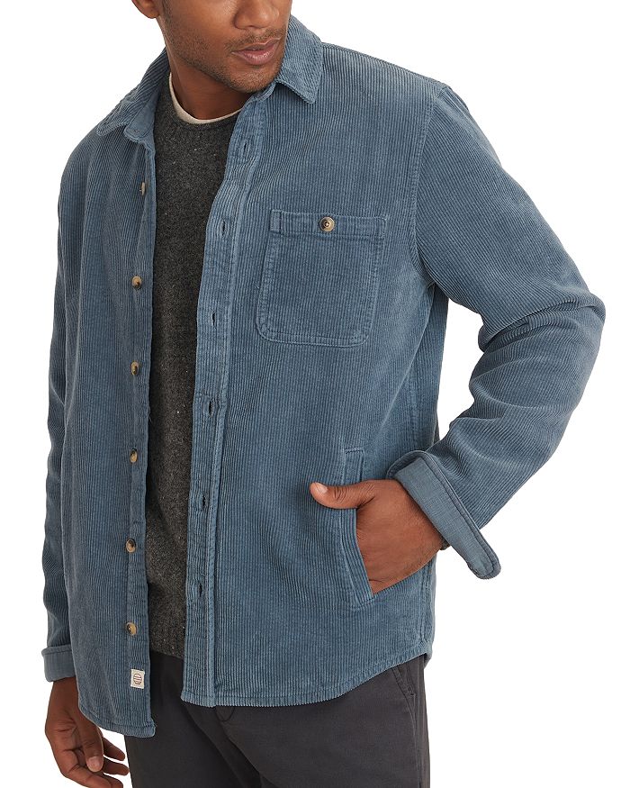 Marine Layer Cotton Corduroy Slim Fit Shirt Jacket Bloomingdale's