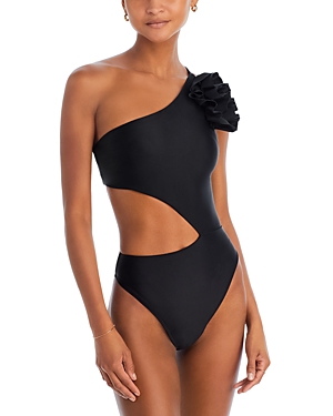 Shop Ramy Brook Nyomi One Piece Swimsuit In Black