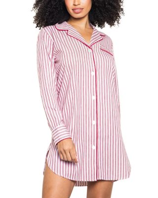 Cotton Ticking Nightshirt