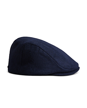 Ted Baker Alfreds Flat Cap In Navy