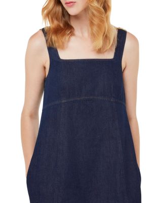 Denim Pinafore Dress
