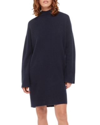 Whistles - Amelia Mock Neck Long Sleeve Sweater Dress