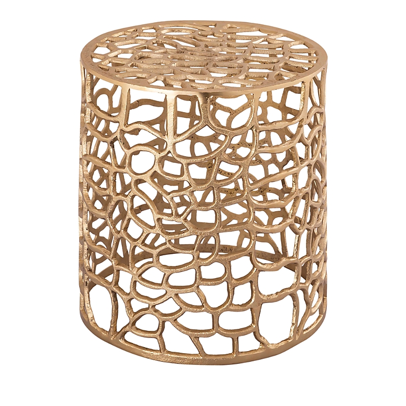Tov Furniture Sophia Side Table In Gold