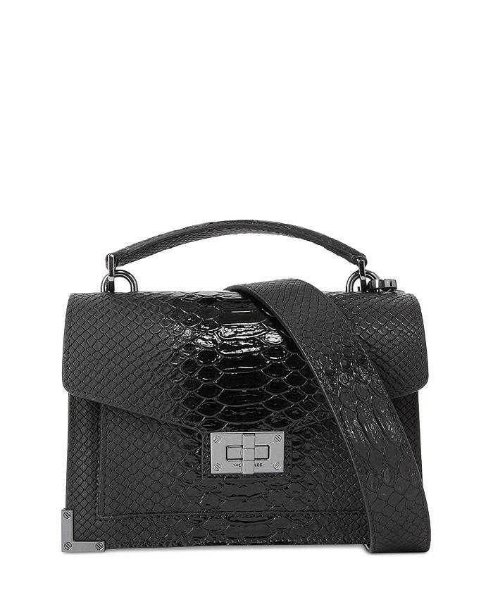 The Kooples Emily Embossed Leather Handbag | Bloomingdale's