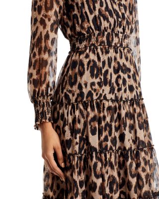 t tahari printed tiered midi dress T Tahari Printed Tiered Midi Dress In Graphic Medallion Print - 74% Off